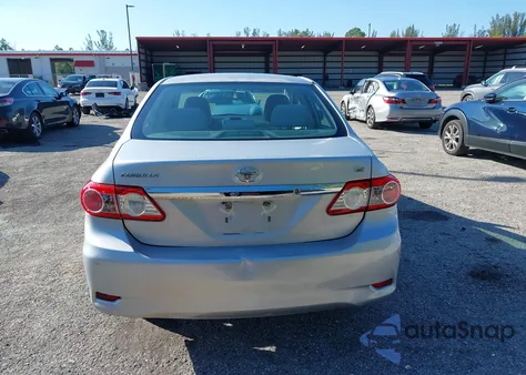 2013 Toyota Corolla Le from USA, damaged, VIN 5YFBU4EE9DP200539